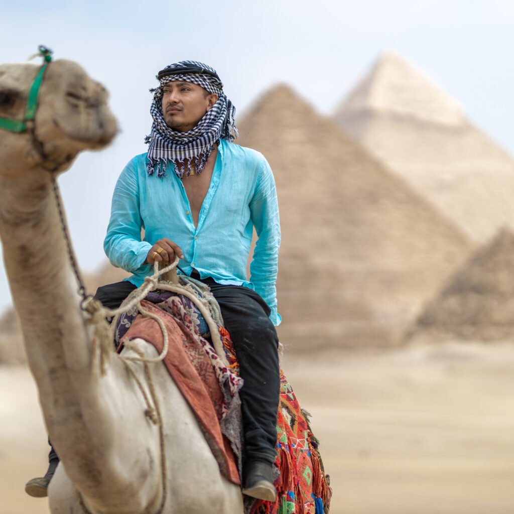 Camel Riding Trip Around Giza Pyramids