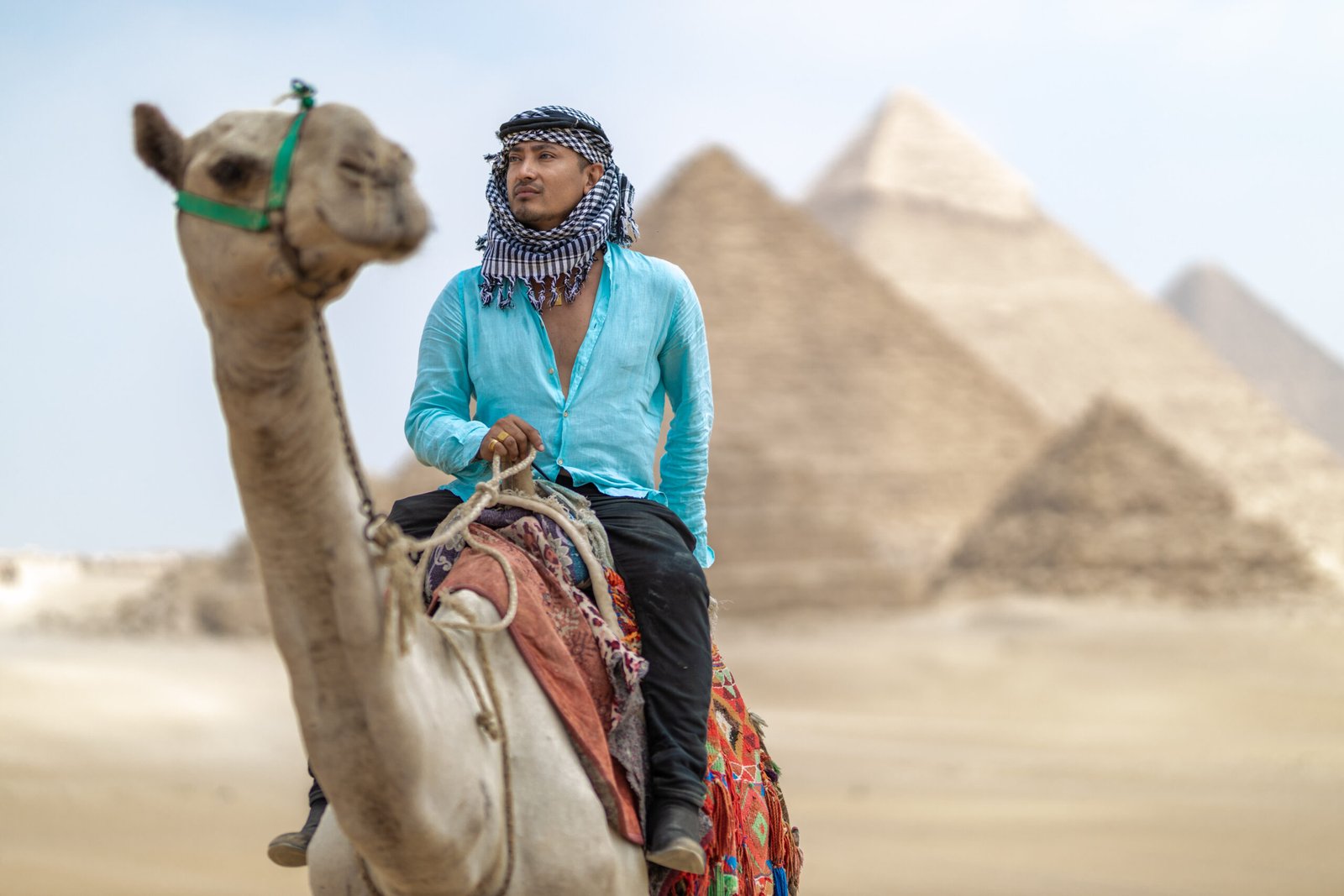 Camel Riding Trip Around Giza Pyramids