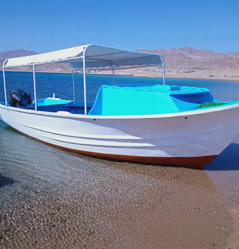 Private Fishing trip by boat in Dahab from Sharm El Sheikh