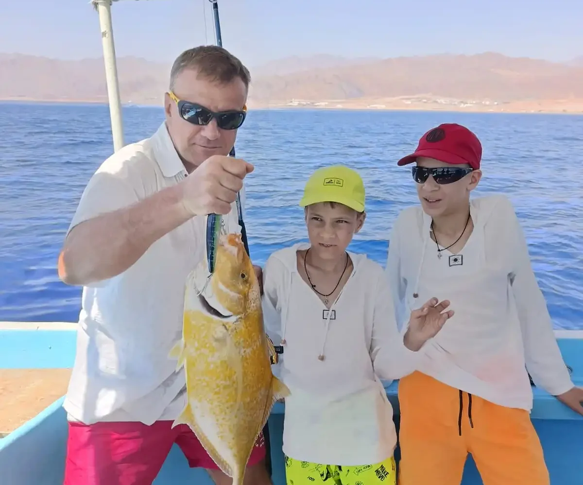 Private Fishing trip from Sharm El Sheikh