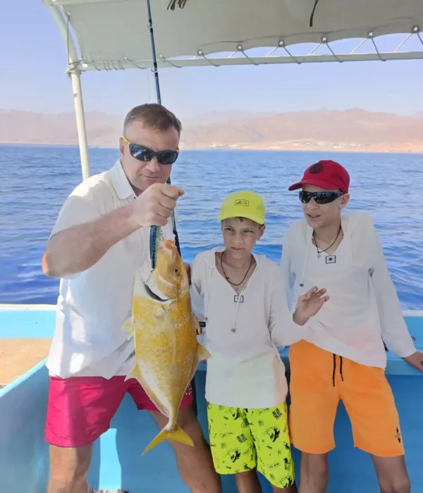 Private Fishing trip from Sharm El Sheikh