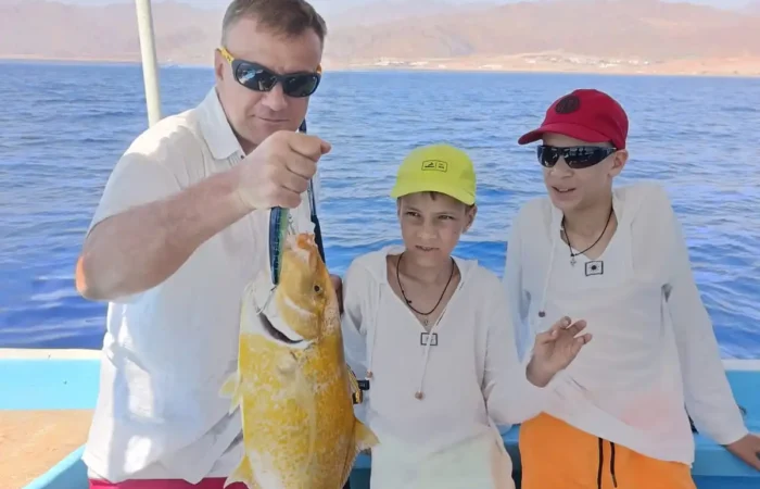 Private Fishing trip from Sharm El Sheikh